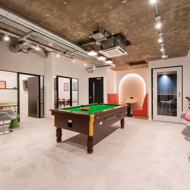Client Breakout space - St John's Lane, Canvas Offices in Farringdon