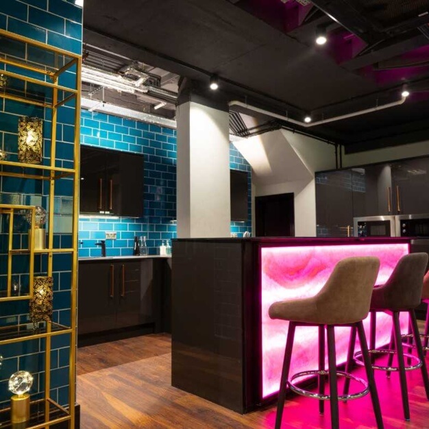 Client Breakout space - St John's Lane, One Avenue Group in Farringdon