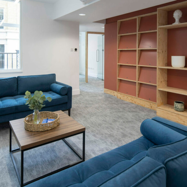 Dedicated breakout area at Gray's Inn Road, Rubix in Farringdon