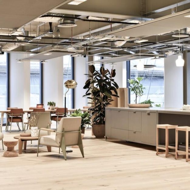 Dedicated breakout space for clients at Bowling Green Lane, RX in Farringdon