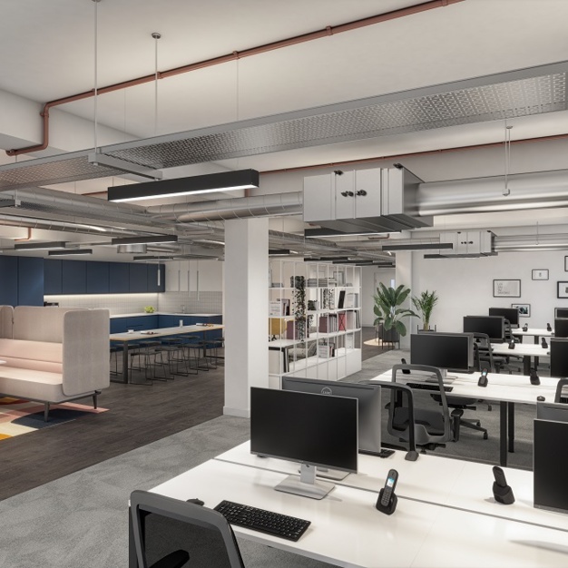 Dedicated workspace in Farringdon Road, London (Kitt Technology Limited)