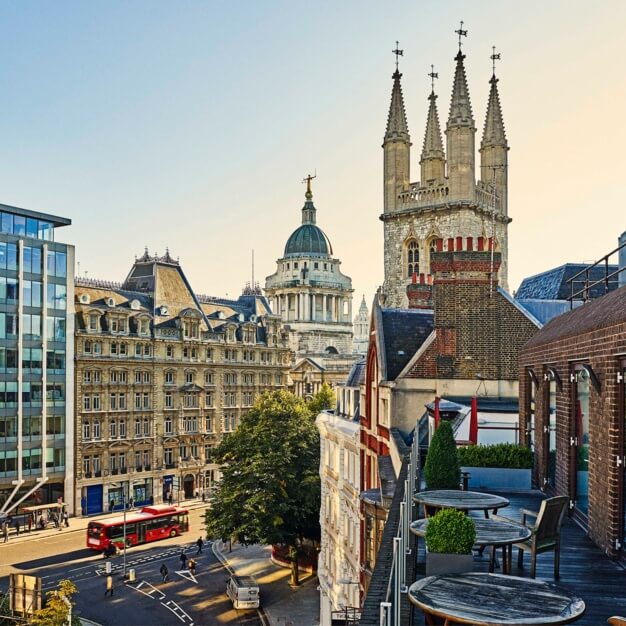 Enjoy the view at Snow Hill, Beaumont Business Centres in Farringdon
