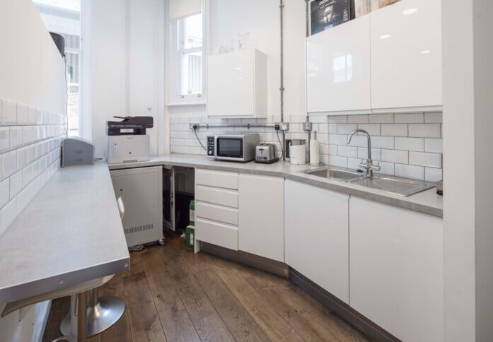 Kitchen area - Farringdon Road, Rick Rowley (Farringdon)