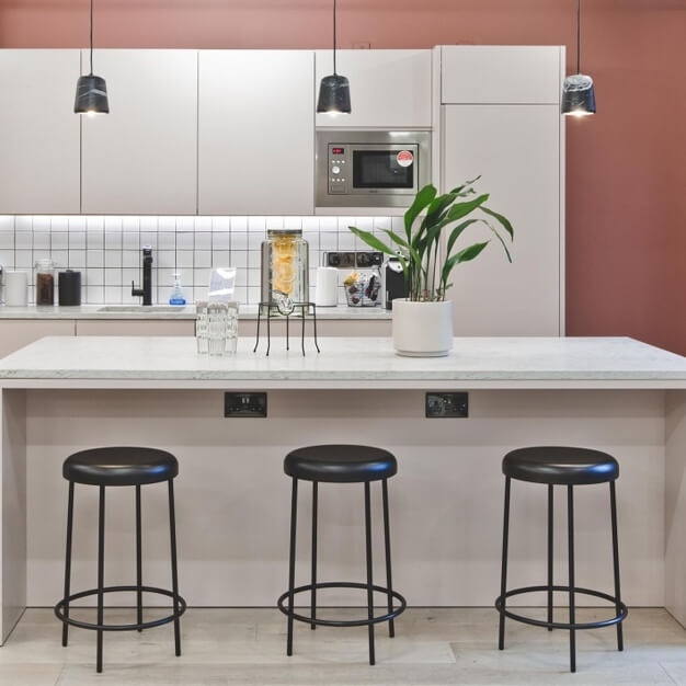 Kitchen area - Kirby Street, FORA (Farringdon)
