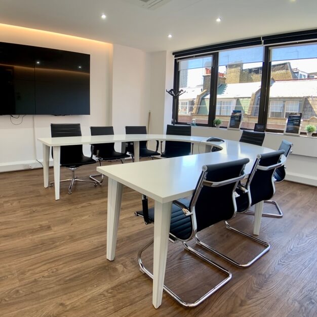 Meeting rooms at St Johns Lane, Smithfield Business Centre in Farringdon