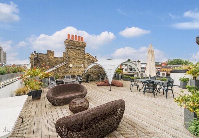 Outdoor area at Charterhouse Street, DIG Global Ltd in Farringdon