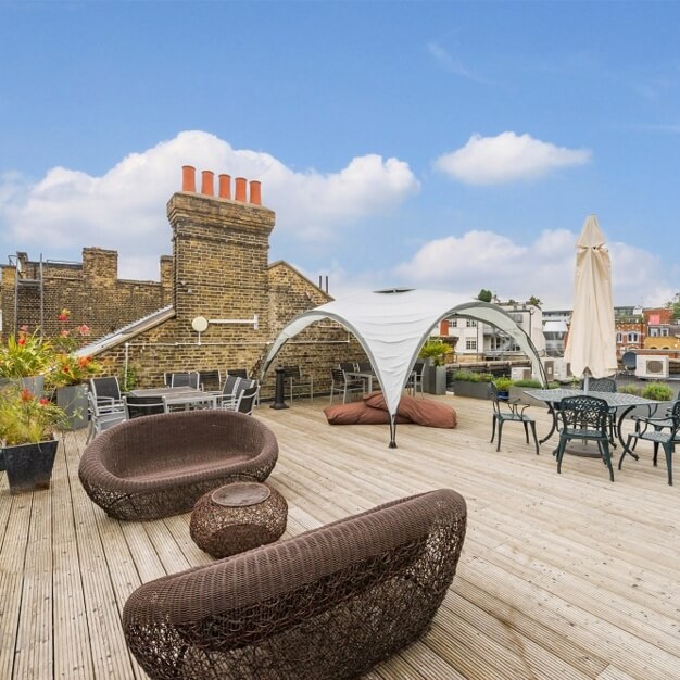 Outdoor area at Charterhouse Street, DIG Global Ltd in Farringdon