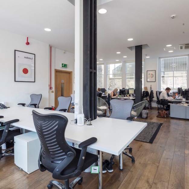 Private workspace - Farringdon Road, London, Rick Rowley