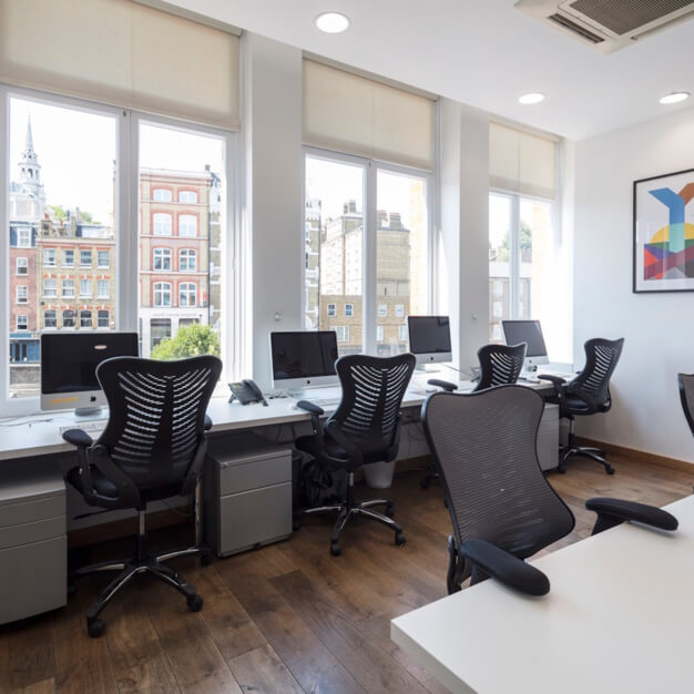 Private workspace, Farringdon Road, Rick Rowley in Farringdon