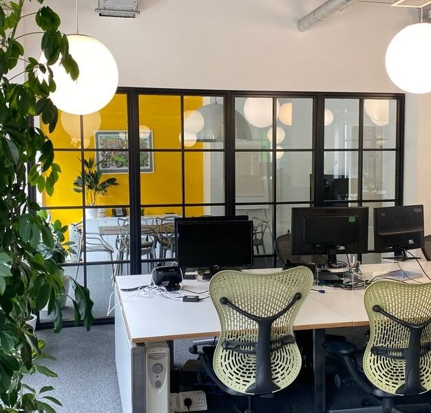 Private workspace, St John Square, Kitt Technology Limited in Farringdon