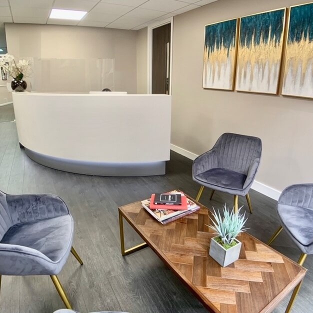 Reception in St Johns Lane, Smithfield Business Centre, Farringdon