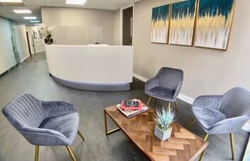 Reception in St Johns Lane, Smithfield Business Centre, Farringdon