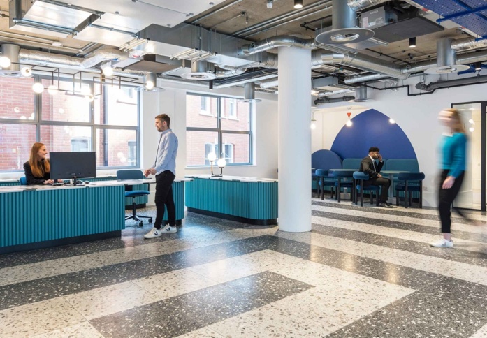 Reception - St John Street, Business Cube in Farringdon