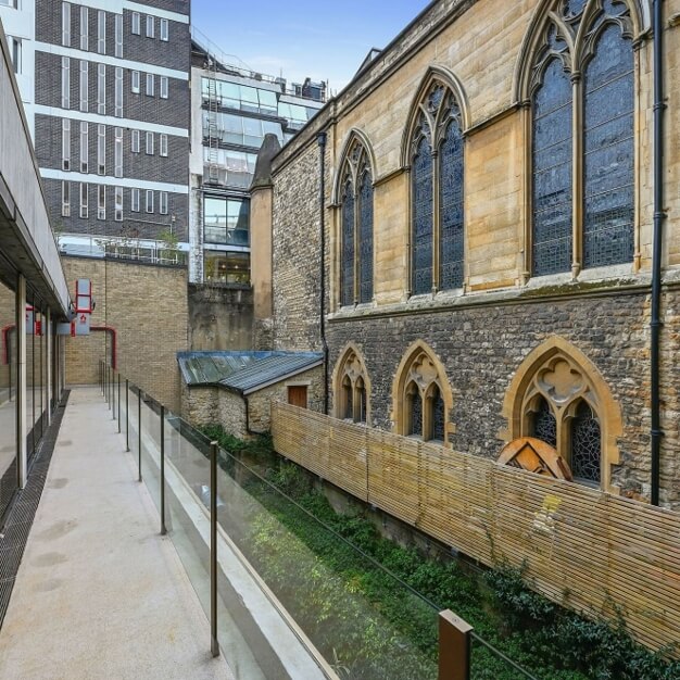 Roof terrace at Ely Place, Ingleby Trice in Farringdon