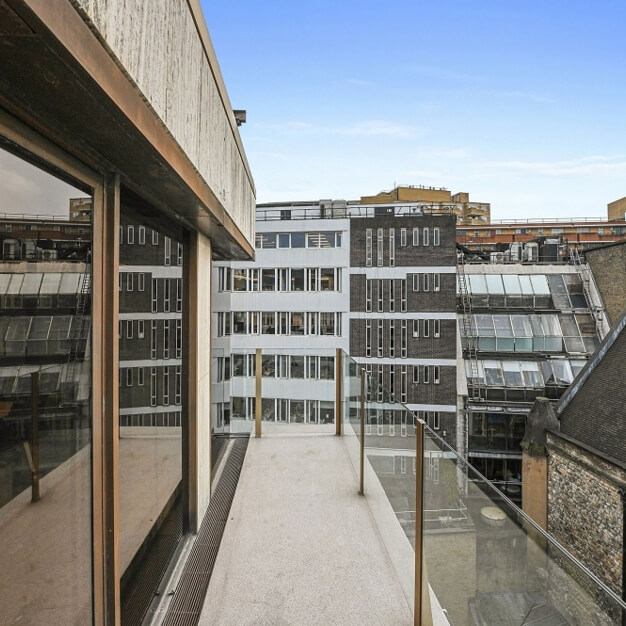 Roof terrace in Ely Place, Ingleby Trice, Farringdon