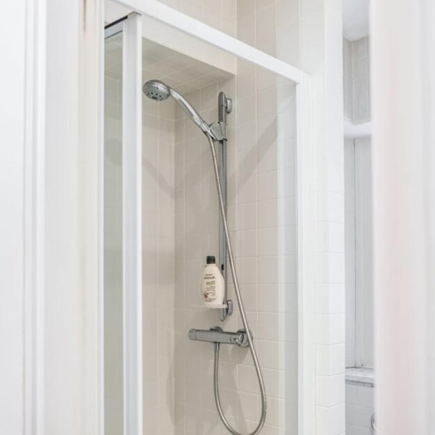 Showers at Woodbridge St, Kitt Technology Limited in Farringdon