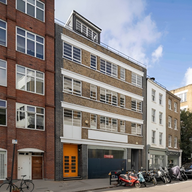 The building at Aylesbury Street, Hermit Offices Limited (Frameworks), Farringdon
