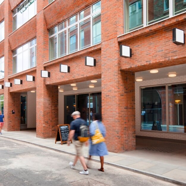 The building at Baldwin Gardens, Workspace Group Plc, Farringdon