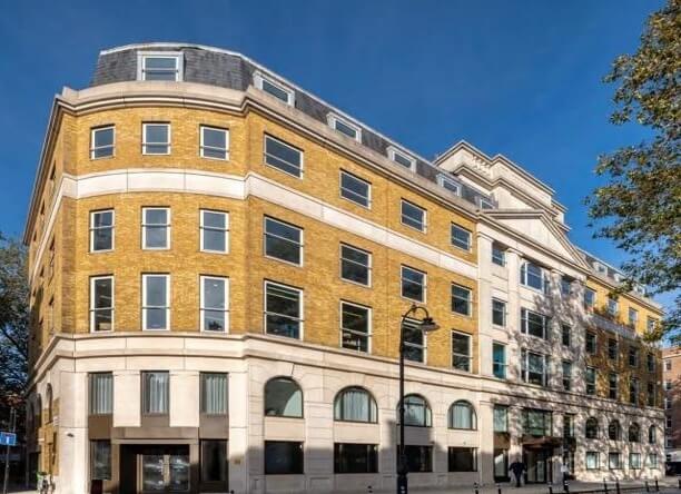 The building at Grays Inn Road, Covalt in Farringdon