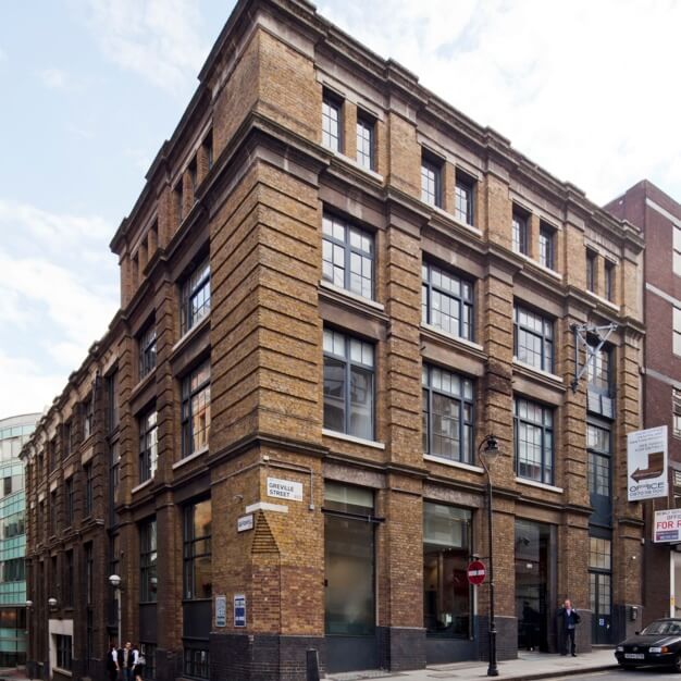 The building at Greville Street, FORA in Farringdon