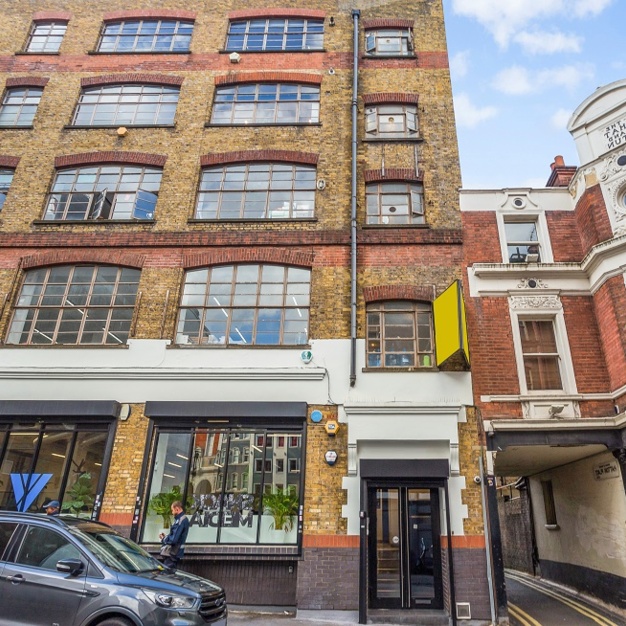 The building at Hatton Wall, Base Offices in Farringdon