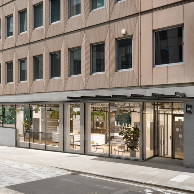 The building at St Andrew Street, Techspace, Farringdon