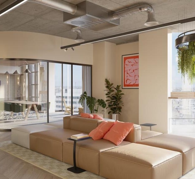 The dedicated breakout area - St Andrew Street, RX (Farringdon)