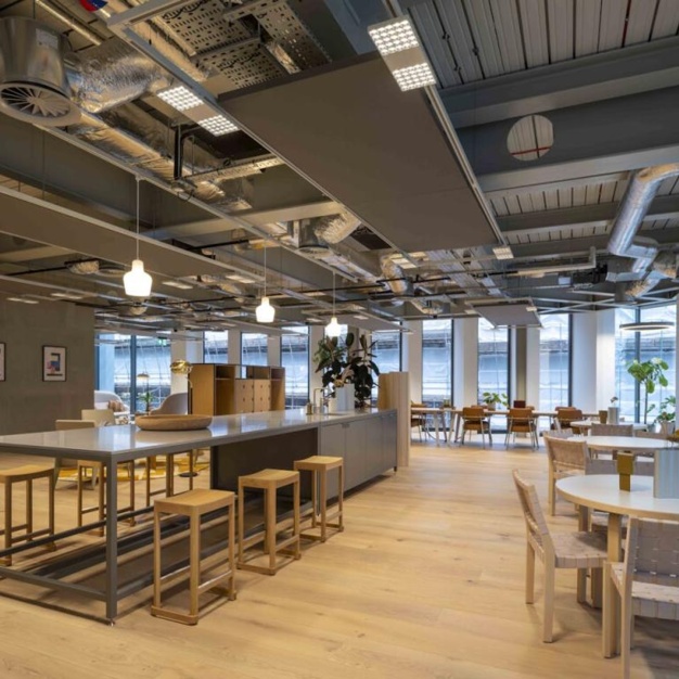The dedicated kitchen at Bowling Green Lane, RX in Farringdon