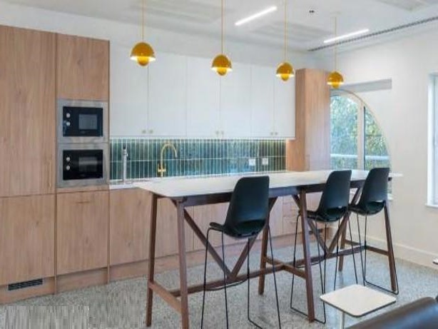 The dedicated kitchen at Grays Inn Road, Covalt in Farringdon