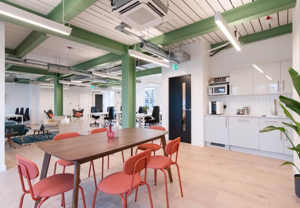The Kitchen at St John's Lane, Canvas Offices in Farringdon