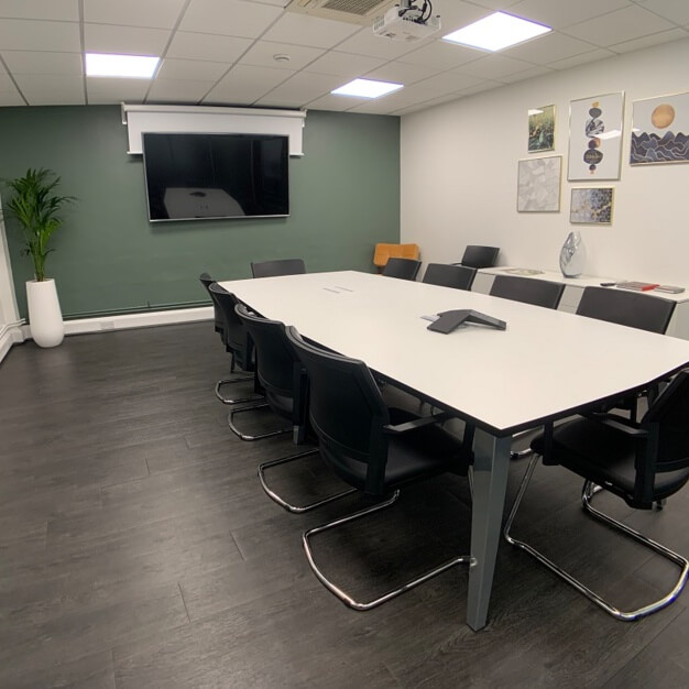 The meeting room at St Johns Lane, Smithfield Business Centre in Farringdon