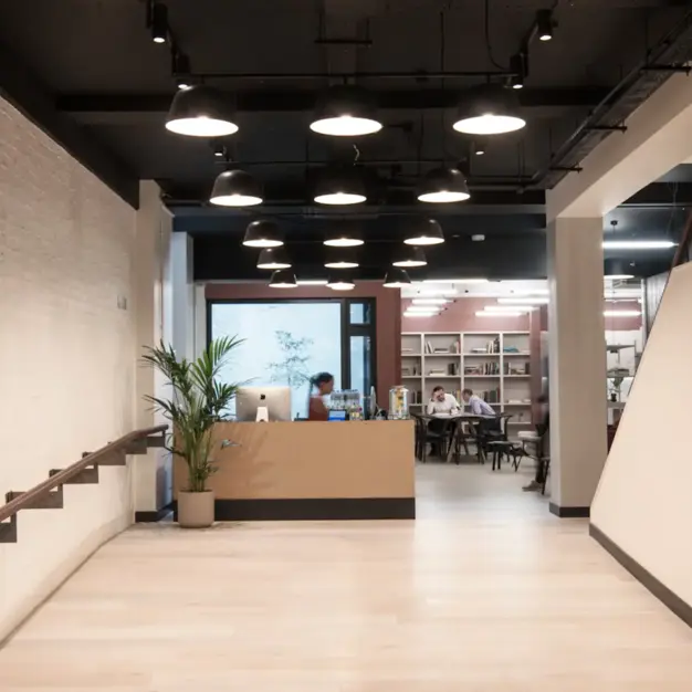 The reception at Kirby Street, FORA in Farringdon