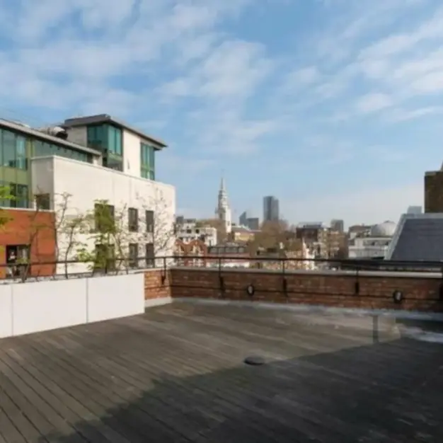 Use the roof terrace at Clerkenwell Road, Metspace London Limited (Farringdon)