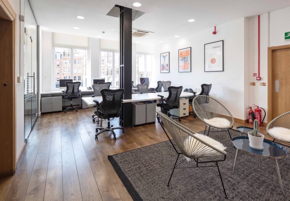Your private workspace, Farringdon Road, London - Rick Rowley