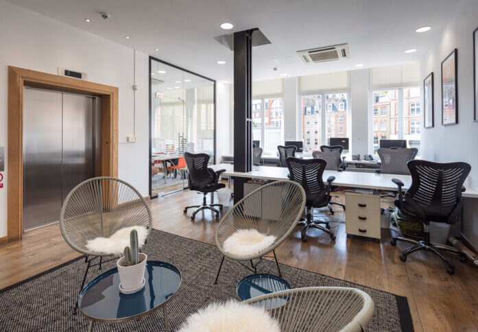 Your private workspace, Farringdon Road, Rick Rowley (London)
