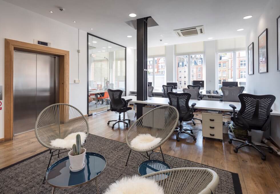 Your private workspace, Farringdon Road, Rick Rowley (London)