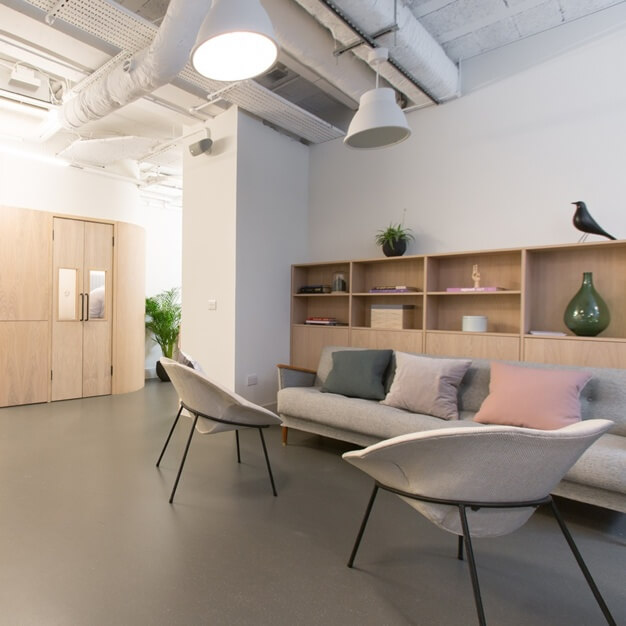 A breakout area in Lloyds Avenue, FORA, Fenchurch Street