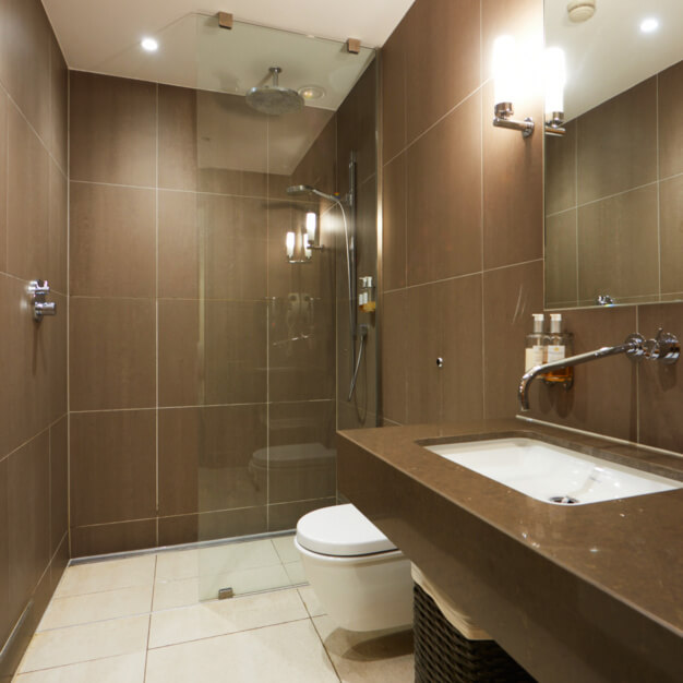 Bathroom facility at Lime Street, Beaumont Business Centres (Fenchurch Street)