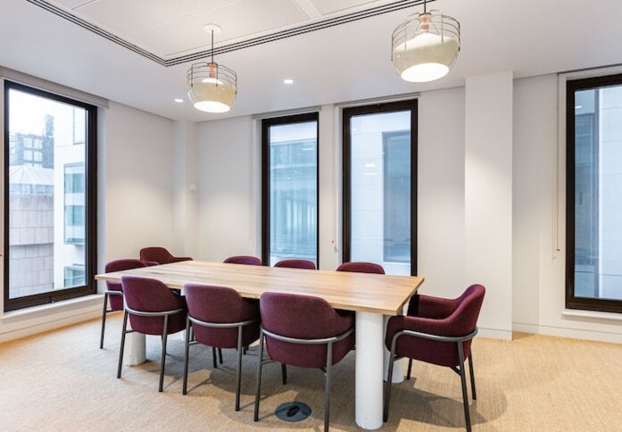 Boardroom at Lloyd's Avenue, WeWork in Fenchurch Street