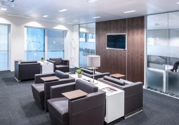 Breakout area at London Street, Regus in Fenchurch Street