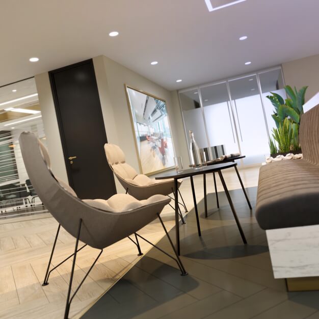 Breakout area at Mark Lane, Orega in Fenchurch Street