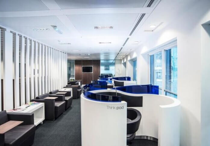Breakout space for clients - London Street, Regus in Fenchurch Street