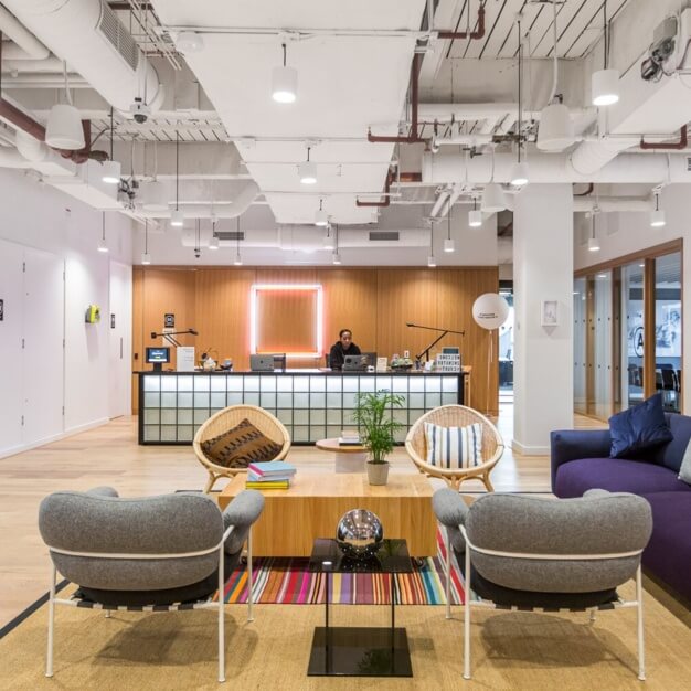 Breakout space in Minster Court, WeWork (Fenchurch Street)