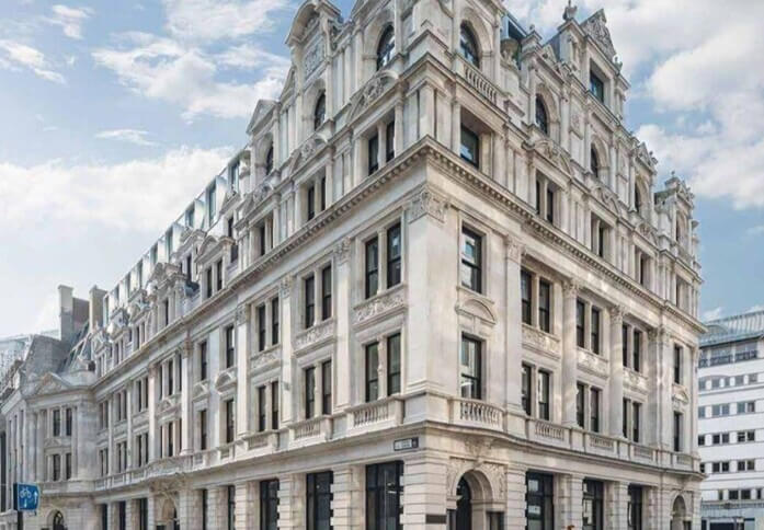 Building outside at Lloyd's Avenue, WeWork, Fenchurch Street