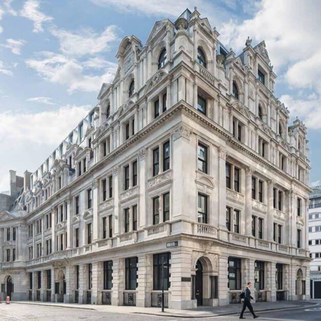 Building outside at Lloyd's Avenue, WeWork, Fenchurch Street