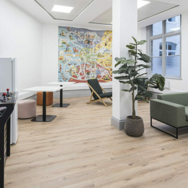 Client Breakout space - Lloyds Avenue, Rubix in Fenchurch Street