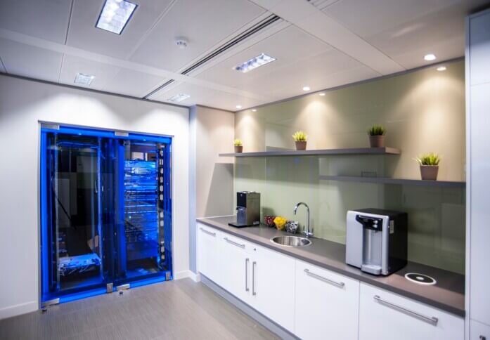 Kitchenette at London Street, Regus in Fenchurch Street