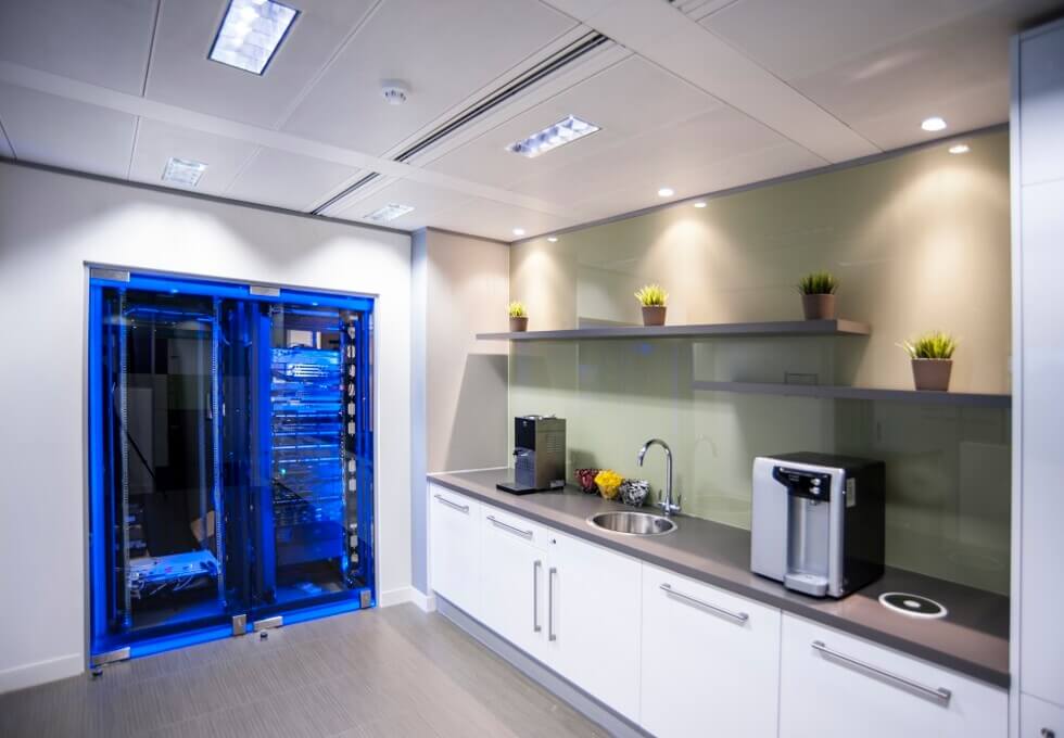 Kitchenette at London Street, Regus in Fenchurch Street