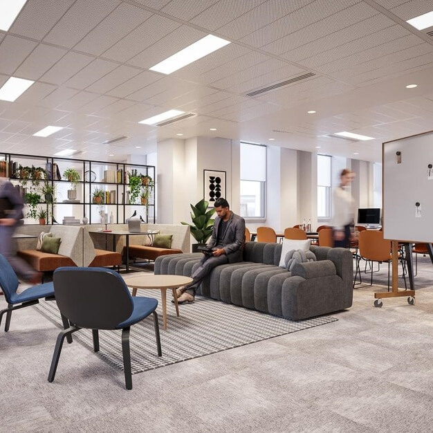 The Breakout area - Leadenhall Street, Knotel (Fenchurch Street)