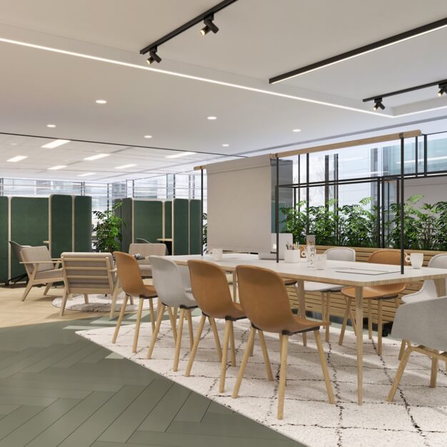 The breakout area - Mark Lane, Orega in Fenchurch Street